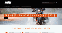 Desktop Screenshot of ktmtwins.com