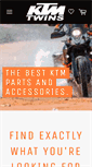 Mobile Screenshot of ktmtwins.com